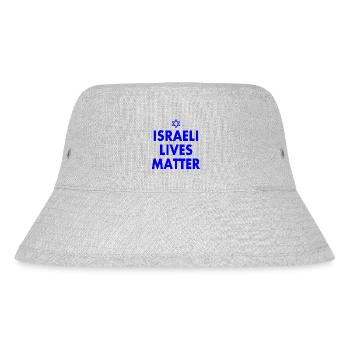 Israeli lives matter - Bob recyclé Stanley/Stella - gris chiné - Devant