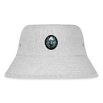 Santa's Reindeer - Stanley/Stella Recycled Bucket Hat - heather grey - Front