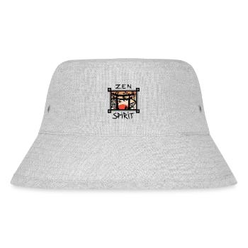 Zen Spirit Japan - Stanley/Stella Recycled Bucket Hat - heather grey - Front