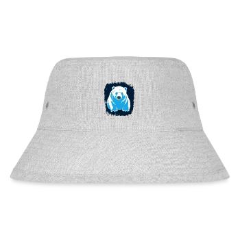 Alaska Brutality AntivalentineDay Humor North Pole - Stanley/Stella Recycled Bucket Hat - heather grey - Front