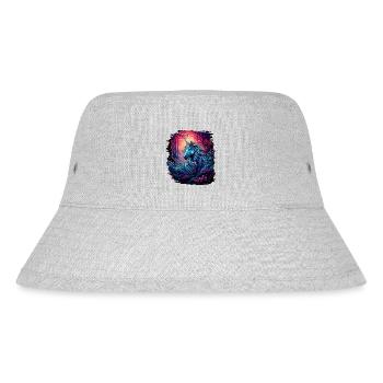 Green Peace For Paris Cool Birthday Present Idea - Stanley/Stella Recycled Bucket Hat - heather grey - Front
