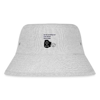 Funny Motivational t-shirt - Stanley/Stella Recycled Bucket Hat - heather grey - Front