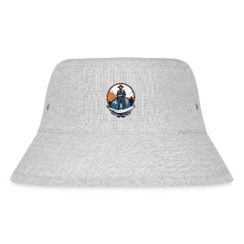 Amish Man - Stanley/Stella Recycled Bucket Hat - heather grey - Front