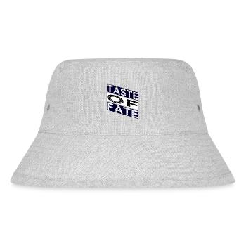 present idea navigating destiny art of cooking - Stanley/Stella Recycled Bucket Hat - heather grey - Front