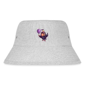 Harpyie Vogel Geburtstag Comic Niedlich - Stanley/Stella recycelter Bucket Hat - Grau meliert - Vorne