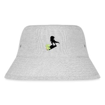 Small, big time! - Dream big - Stanley/Stella Recycled Bucket Hat - heather grey - Front