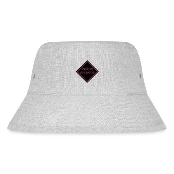 Smooth Operator Warning Sign - Stanley/Stella Recycled Bucket Hat - heather grey - Front