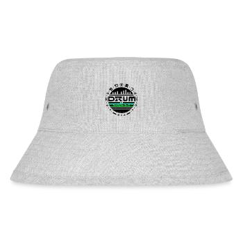 Drum & Bass Japanese Style Green - Stanley/Stella recycelter Bucket Hat - Grau meliert - Vorne