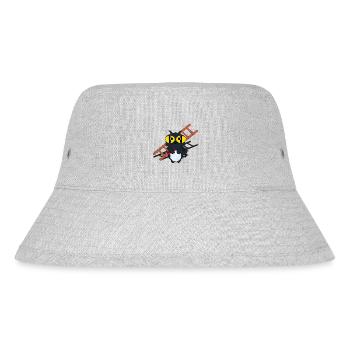 GUTER MOMENT - Stanley/Stella recycelter Bucket Hat - Grau meliert - Vorne