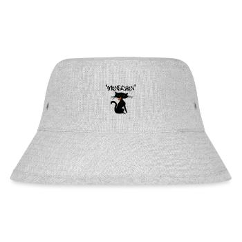 menschen II - Stanley/Stella recycelter Bucket Hat - Grau meliert - Vorne