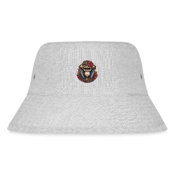 Monkey lady - Stanley/Stella Recycled Bucket Hat - heather grey - Front