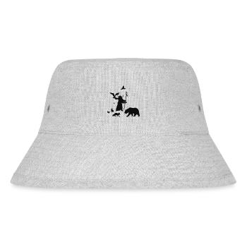 The Druid, cool fantasy role-playing game design - Stanley/Stella Recycled Bucket Hat - heather grey - Front