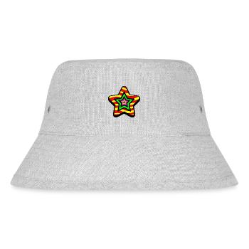 I am A Star - Stanley/Stella Recycled Bucket Hat - heather grey - Front