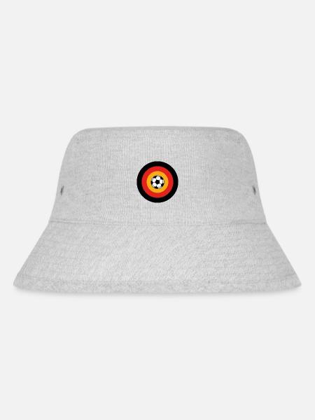 Deutschland Fußball Mannschaft Tor - Stanley/Stella recycelter Bucket Hat - Grau meliert