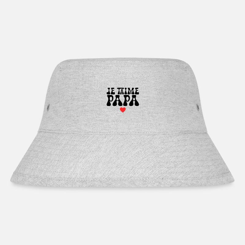 Je T'aime Papa - Bob recyclé Stanley/Stella - gris chiné