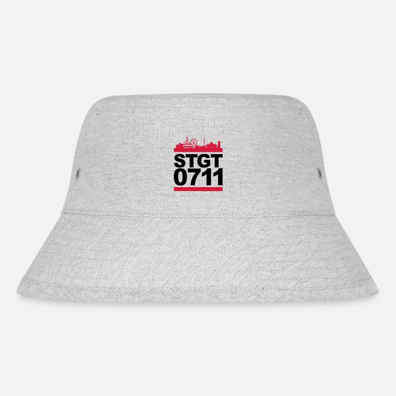 STGT 0711 - Stanley/Stella recycelter Bucket Hat - Grau meliert