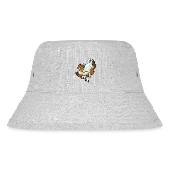 Pegasus - Stanley/Stella Recycled Bucket Hat - heather grey - Front