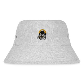 Space Pimp - Stanley/Stella recycelter Bucket Hat - Grau meliert - Vorne