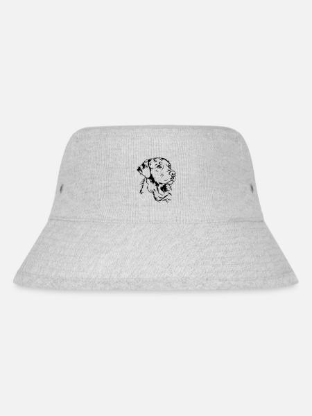 GOLDEN RETRIEVER Portrait Wilsigns - Stanley/Stella recycelter Bucket Hat - Grau meliert