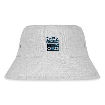 breakdance - Stanley/Stella recycelter Bucket Hat - Grau meliert - Vorne
