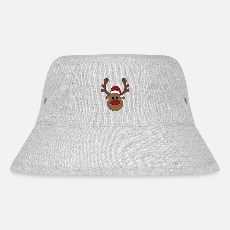 Christmas - Stanley/Stella Recycled Bucket Hat - heather grey