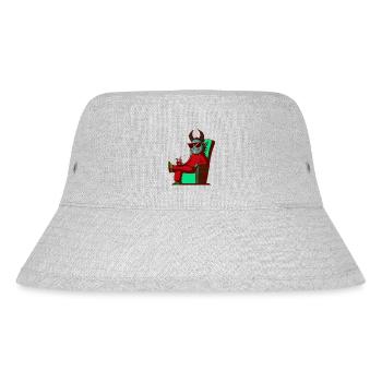 Krampus Percht Devil 2302 - Stanley/Stella Recycled Bucket Hat - heather grey - Front