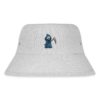 CUTE REAPER - Stanley/Stella Recycled Bucket Hat - heather grey - Front