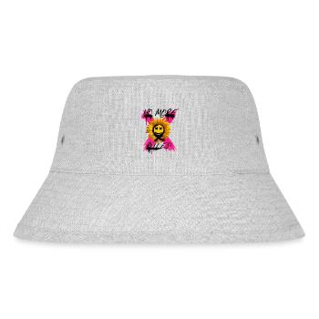 No More Rules a - Stanley/Stella Recycled Bucket Hat - heather grey - Front