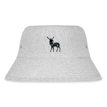 Deer - Stanley/Stella Recycled Bucket Hat - heather grey - Front