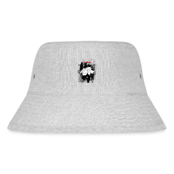 Kanton Basel - Stanley/Stella recycelter Bucket Hat - Grau meliert - Vorne