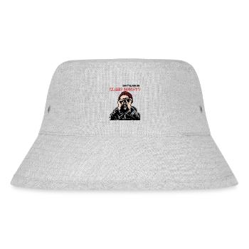 Blame Society! - Stanley/Stella recycelter Bucket Hat - Grau meliert - Vorne