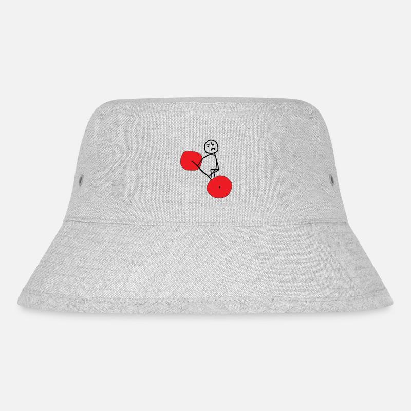 Mave - Stanley/Stella recycelter Bucket Hat - Grau meliert