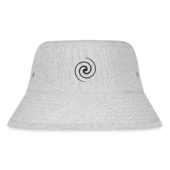 Wirbel - Stanley/Stella recycelter Bucket Hat - Grau meliert - Vorne