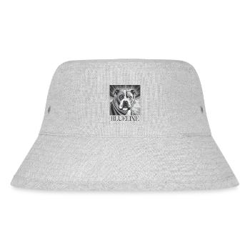 Blueline2 - Stanley/Stella recycelter Bucket Hat - Grau meliert - Vorne