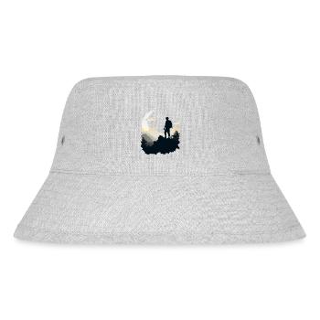 Hiking in the mountains - Stanley/Stella Recycled Bucket Hat - heather grey - Front