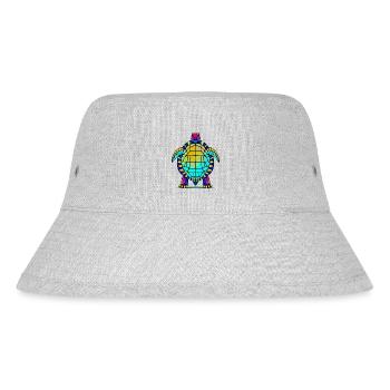 Tortoise - Stanley/Stella Recycled Bucket Hat - heather grey - Front