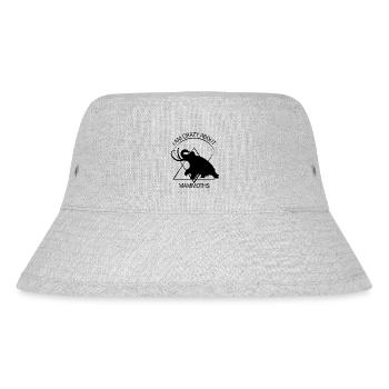 Lustiges Mammut Steinzeit Eiszeit Design Urzeit - Stanley/Stella recycelter Bucket Hat - Grau meliert - Vorne