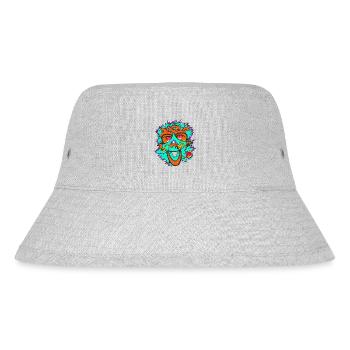 The Monkey King - Stanley/Stella Recycled Bucket Hat - heather grey - Front