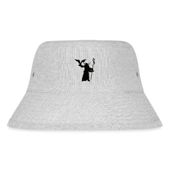 Shaman Silhouettes, for the Pen and Paper Fan - Stanley/Stella Recycled Bucket Hat - heather grey - Front