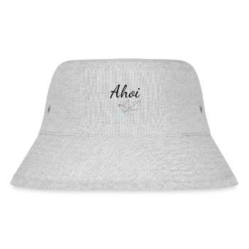 Ahoy Bateau Mer du Nord Bateau Croisière Mer Été - Bob recyclé Stanley/Stella - gris chiné - Devant