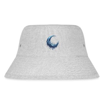 Melting Moon - Stanley/Stella Recycled Bucket Hat - heather grey - Front