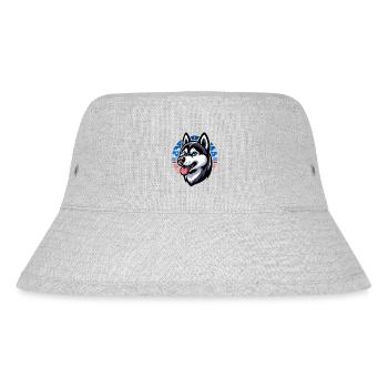 Hund - Stanley/Stella recycelter Bucket Hat - Grau meliert - Vorne