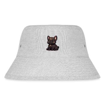 Sternennacht Bully - Stanley/Stella recycelter Bucket Hat - Grau meliert - Vorne
