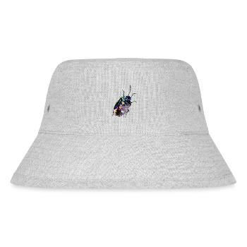 Insect, A731887 - Stanley/Stella Recycled Bucket Hat - heather grey - Front