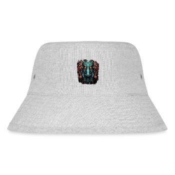 Fun Sayings Birthday Happy Horses Gift - Stanley/Stella Recycled Bucket Hat - heather grey - Front
