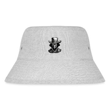 Cowboy / Wild West / Desert / Lasso / Rodeo - Stanley/Stella Recycled Bucket Hat - heather grey - Front