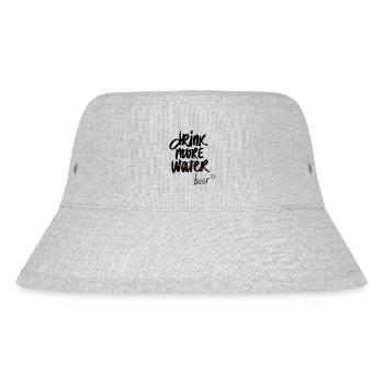 drinkmorebeer - Stanley/Stella Recycled Bucket Hat - heather grey - Front