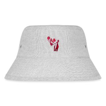 Zeitgenössischer Jazz - Stanley/Stella recycelter Bucket Hat - Grau meliert - Vorne