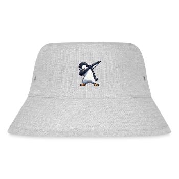 Pingouin Dab Dabbing Cool Décontracté - Bob recyclé Stanley/Stella - gris chiné - Devant