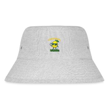 Lemonade Dealer Lemon Juice Stand Store Staff - Stanley/Stella Recycled Bucket Hat - heather grey - Front